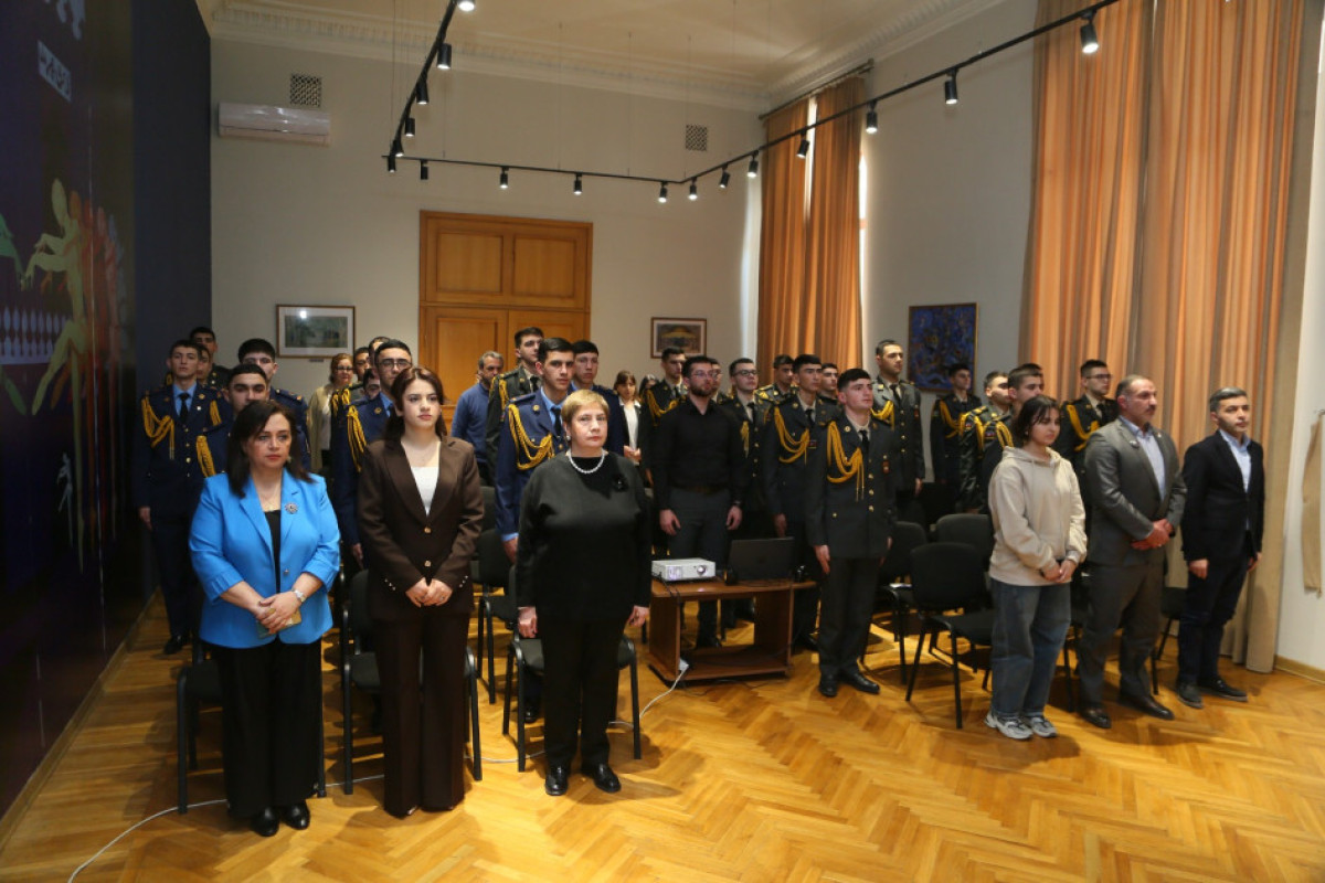 “Vicdanın susduğu gecə”  adlı anım tədbiri keçirildi