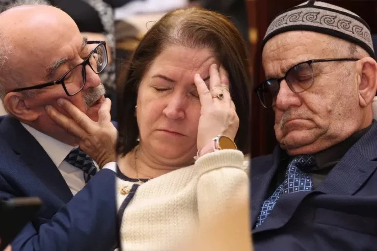 AMEA-nın iclasında yatan alimlər - Fotolent 