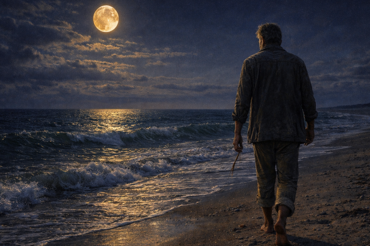 Sapsarı Ay işığı tutdu əlimdən... - Ələddin Əzimlinin şeirləri  