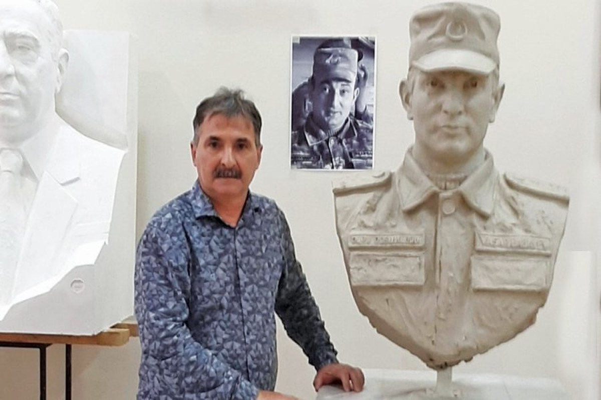 Qripin kar elədiyi görkəmli heykəltaraşımız 