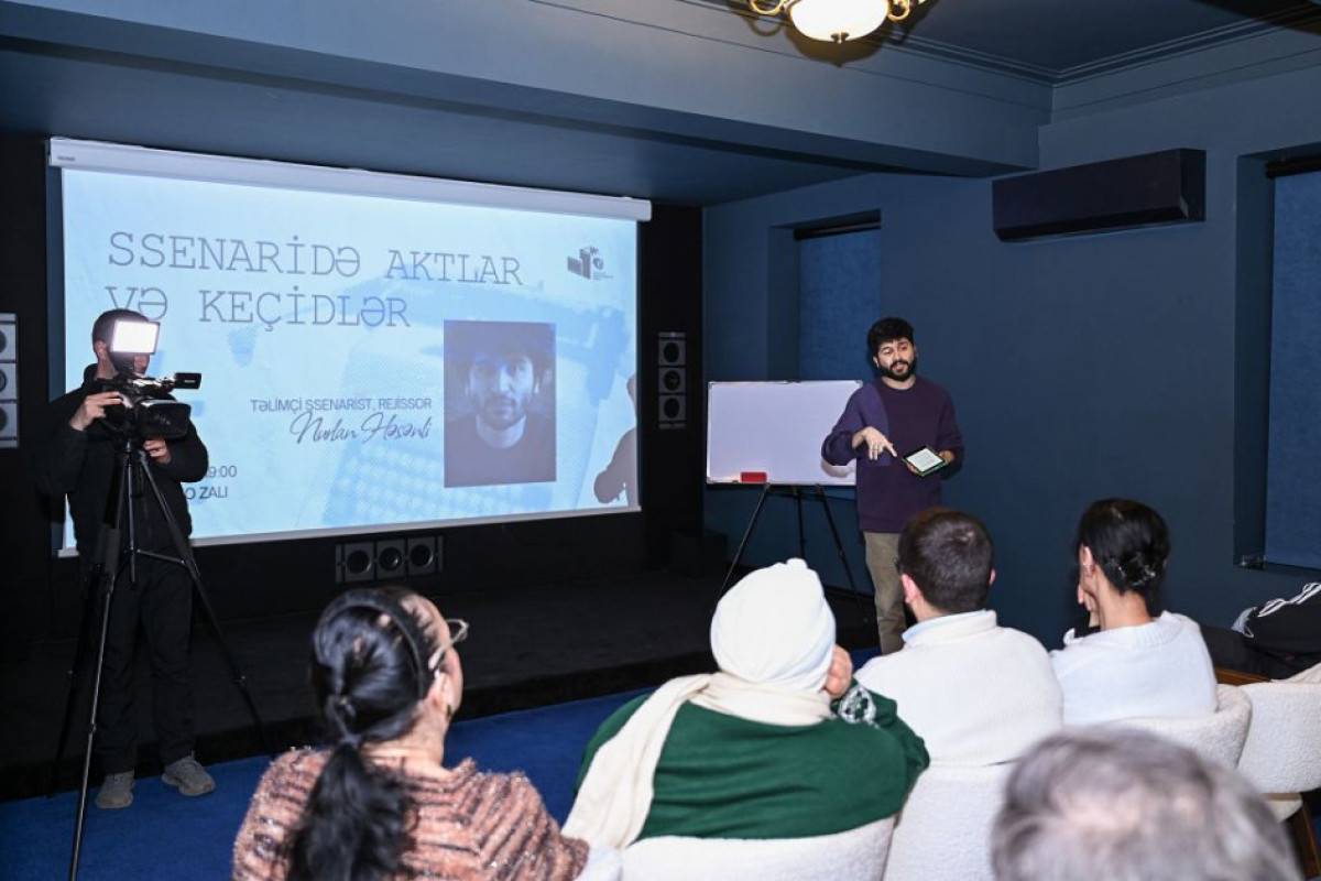 “Ssenaridə aktlar və keçidlər”  adlı təlim keçirildi