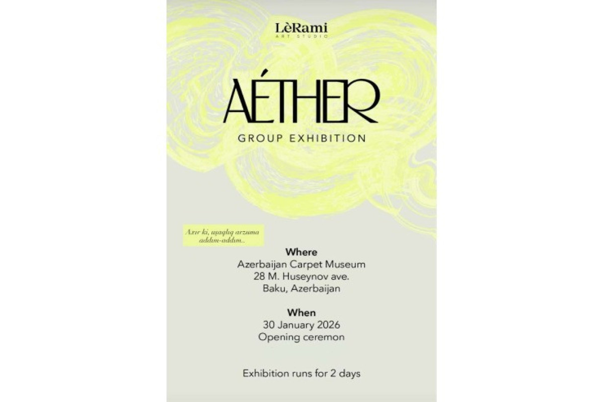 Ramilə Şamilovanın qrup sərgisi olacaq 