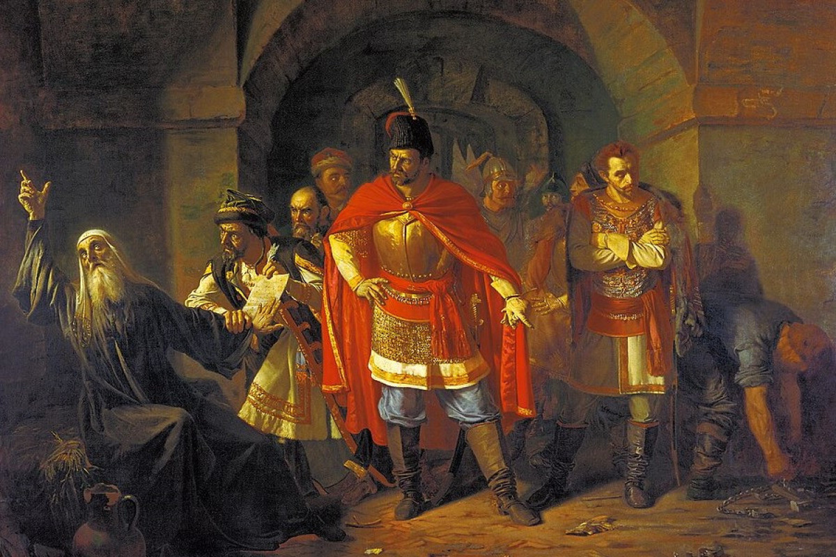 Xəyanət sənədini imzalamaqdan imtina edən patriarx - Pavel Çistyakovun məşhur tablosu  