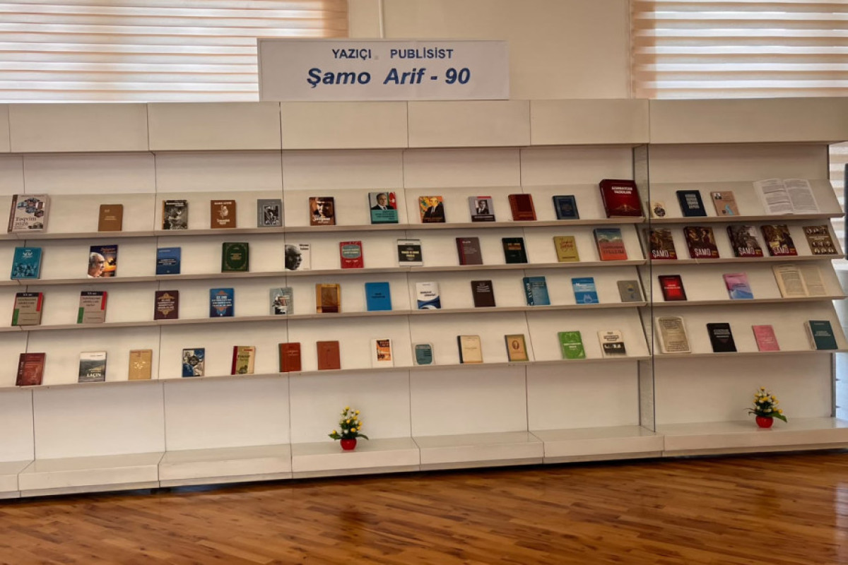 “Yazıçı, publisist Şamo Arif - 90”  adlı sərgi açıldı
