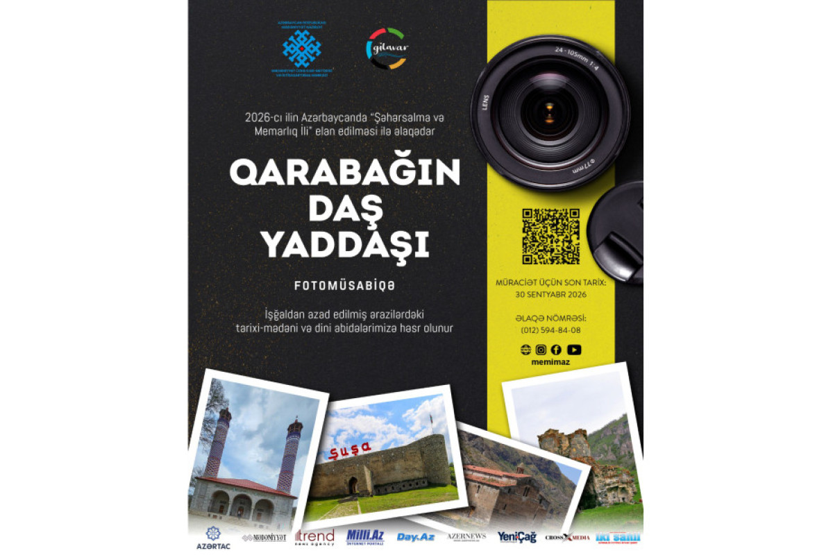 “Qarabağın daş yaddaşı”  fotomüsabiqəsi elan olundu
