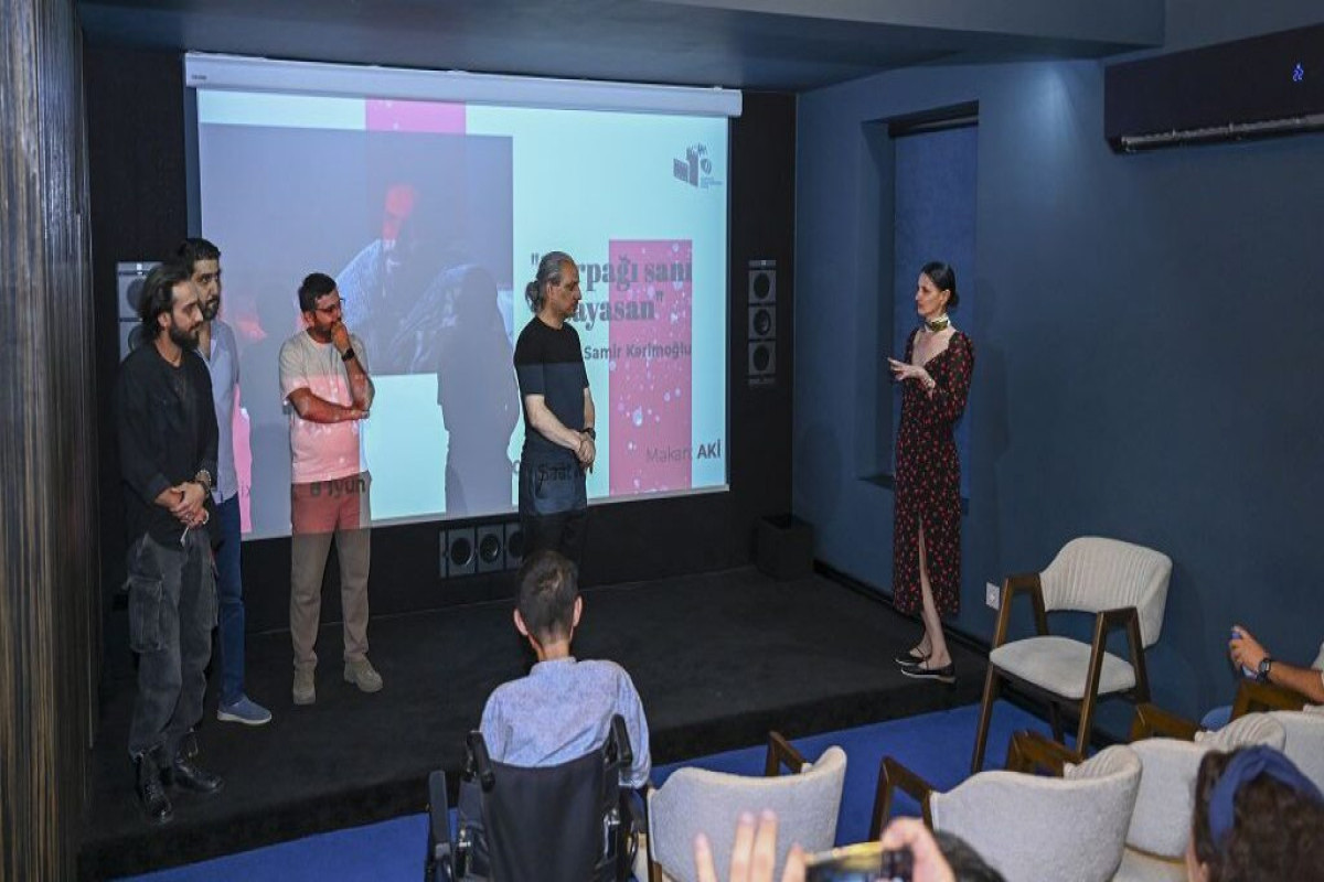 Kinematoqrafçılar İttifaqında “Torpağı sanı yaşayasan” filmi nümayiş olundu 