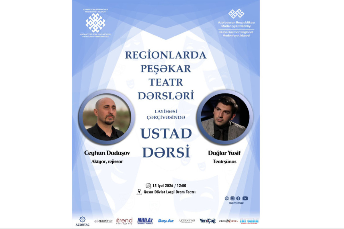 “Regionlarda peşəkar teatr dərsləri”  layihəsi davam edir