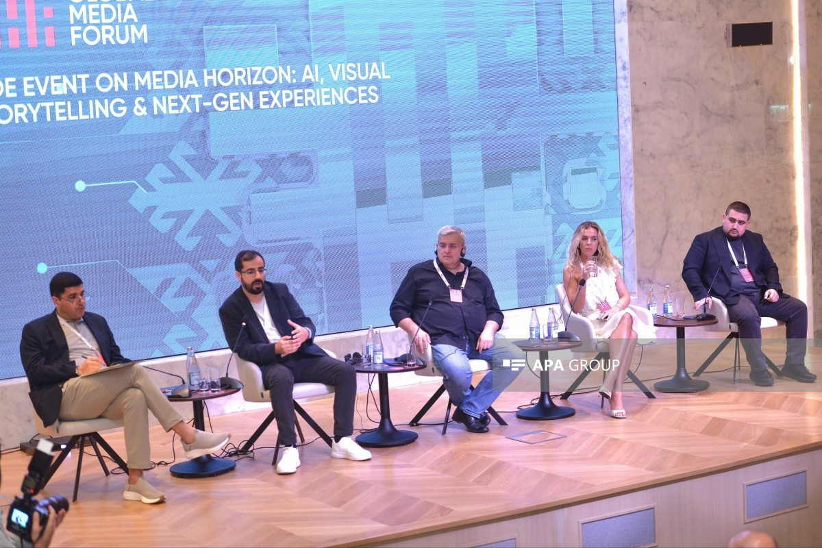 Şuşa Qlobal Media Forumunda süni intellektin media sahəsinə təsiri müzakirə olundu 