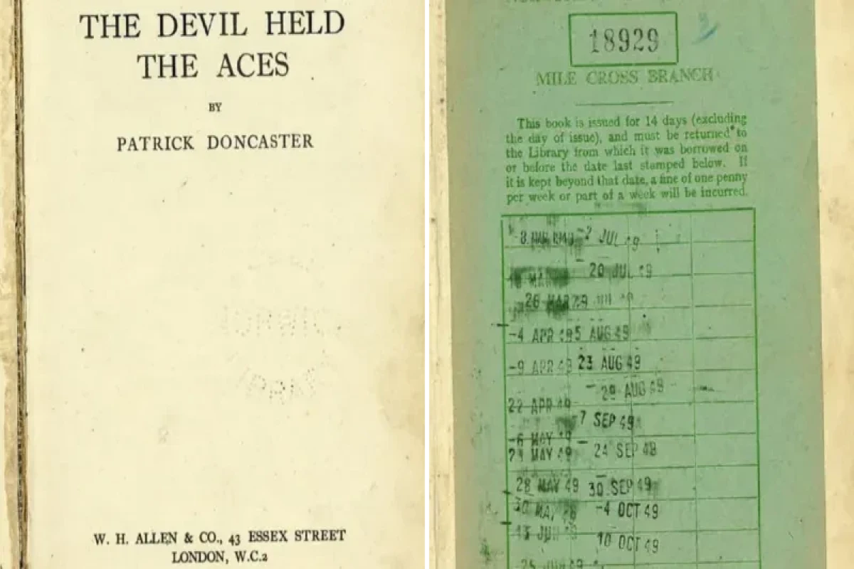 77 il əvvəl götürülmüş kitab kitabxana təhvil verildi 