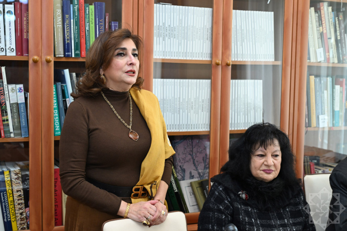 Prezident Kitabxanasında Tamilla Axundova ilə görüş təşkil olundu 