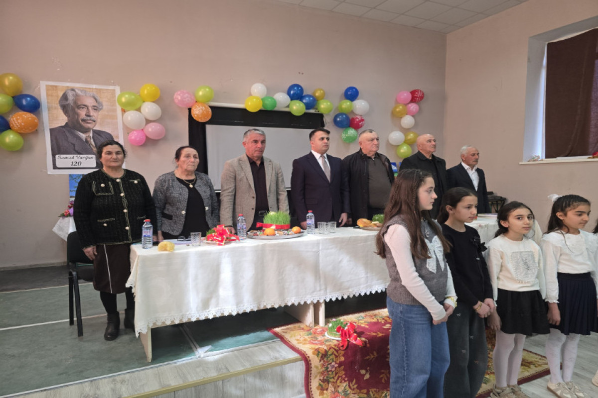 Səməd Vurğunun 120 illik yubileyi qeyd edildi 