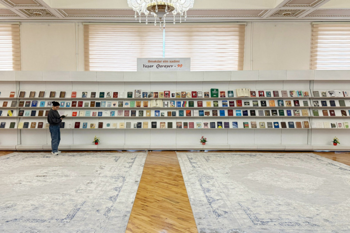 “Əməkdar elm xadimi Yaşar Qarayev – 90”  adlı sərgi açıldı