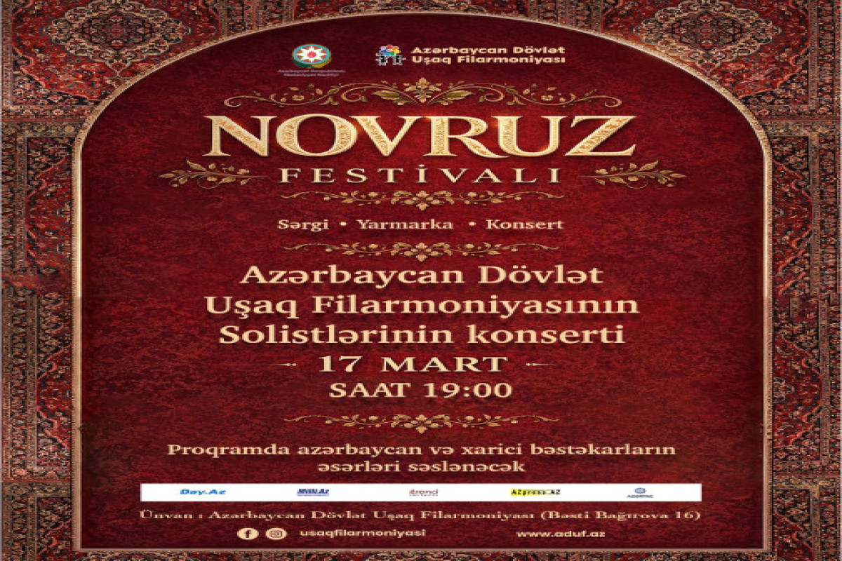 Dövlət Uşaq Filarmoniyasında Novruz festivalı 