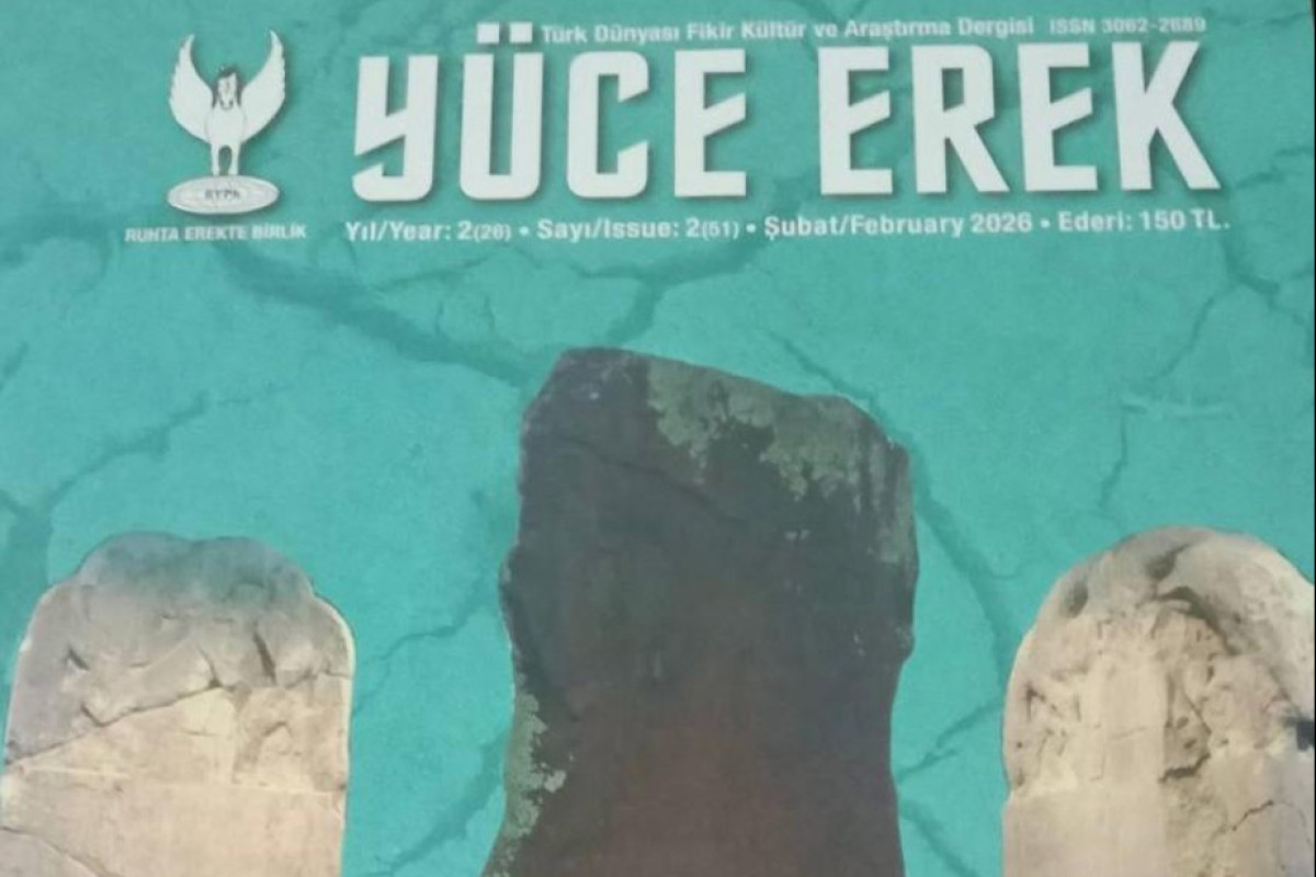 Əkbər Qoşalının məqaləsi Ankarada çıxan “Yüce Erek” jurnalında  