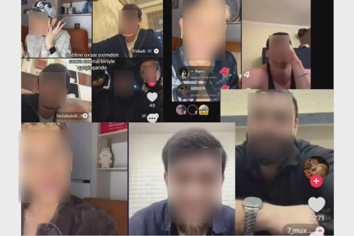 Homoseksual tiktokerin qarşısında növbəyə düzülən kişilər... - Onları buna nə məcbur edir? 