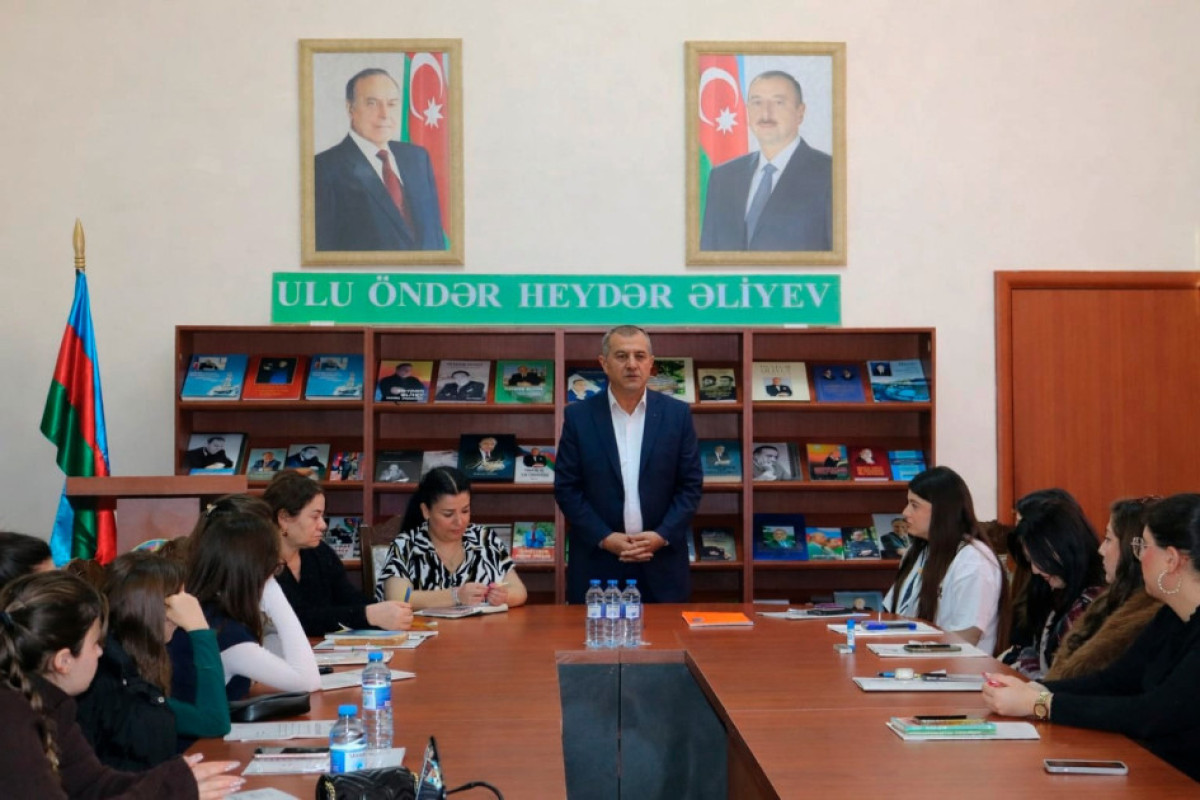 Gənclər Kitabxanasında soyqırımı qurbanlarının xatirəsi anıldı 