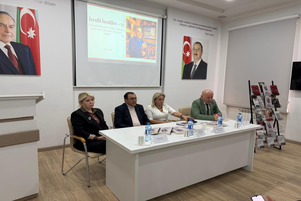 İsrafil İsrafilovun yeni kitabı çap olundu 