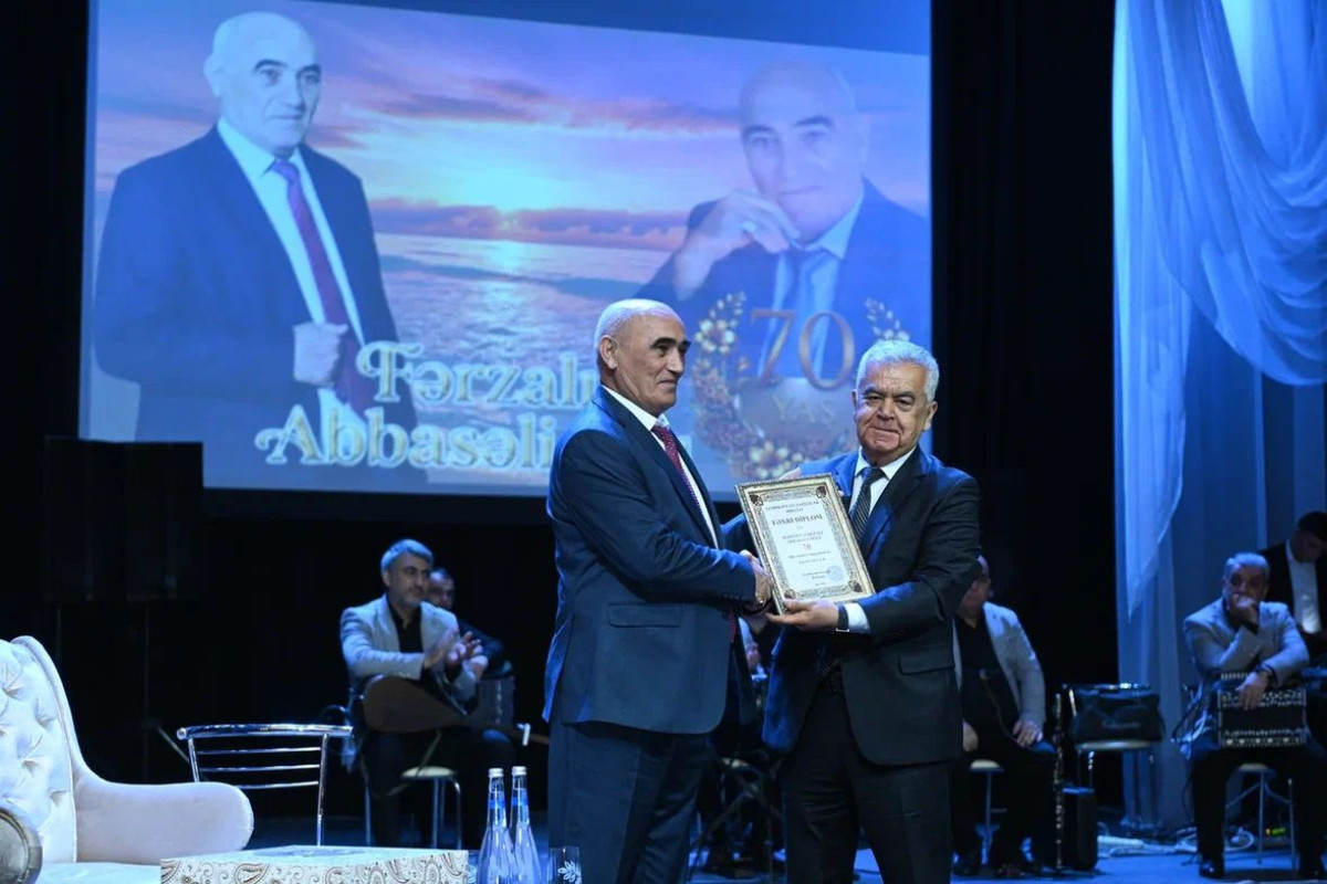 Fərzalı Abbasəlioğlunun 70 illik yubileyi keçirildi 