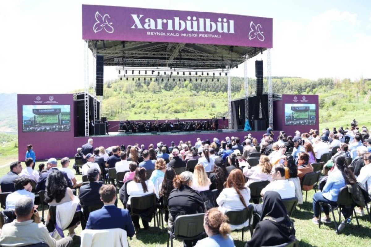 Şuşada “Xarıbülbül” Beynəlxalq Musiqi Festivalı başladı 