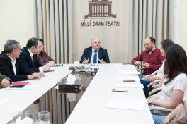 “Ölünün diriləri ziyarəti” Dram Teatrının səhnəsində 