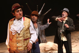Bekketin məşhur əsəri Gənc Tamaşaçılar Teatrının səhnəsində - Premyera 