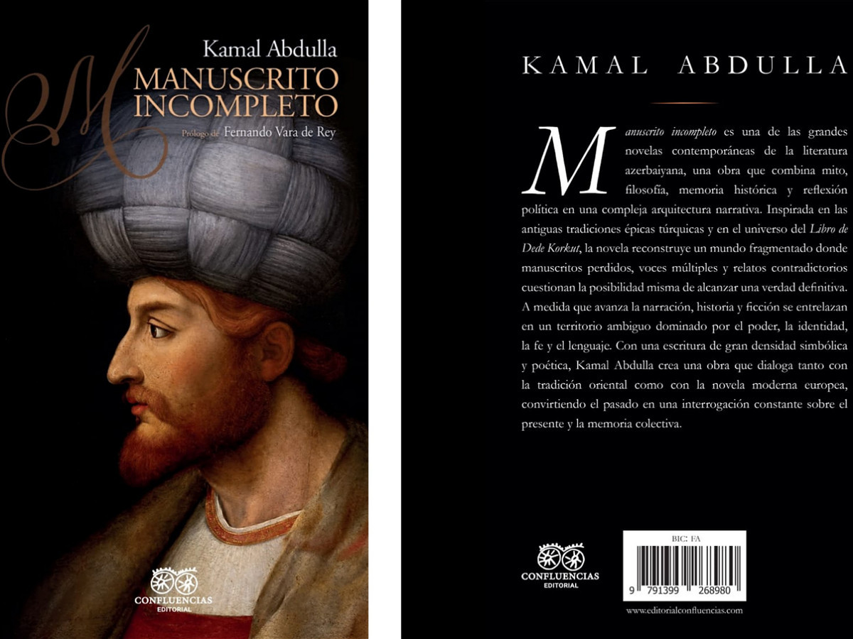 Xalq yazıçısı Kamal Abdullanın “Yarımçıq əlyazma” romanı İspaniyada nəşr olundu