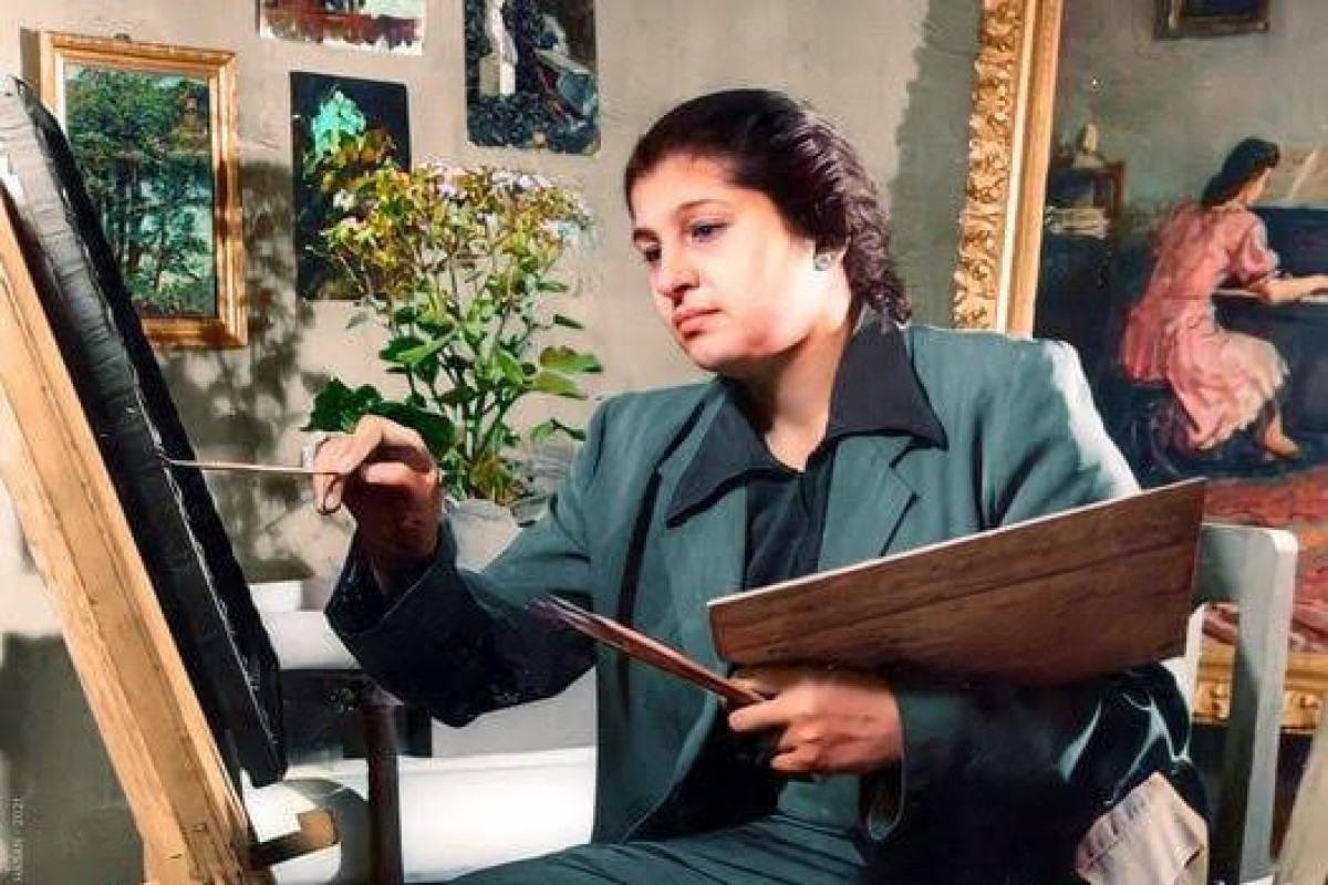 Qolunun kəsilməsinə razılaşmadı, Fəxri Xiyabandakı yerindən imtina etdi - Azərbaycanın ilk peşəkar qadın rəssamı 