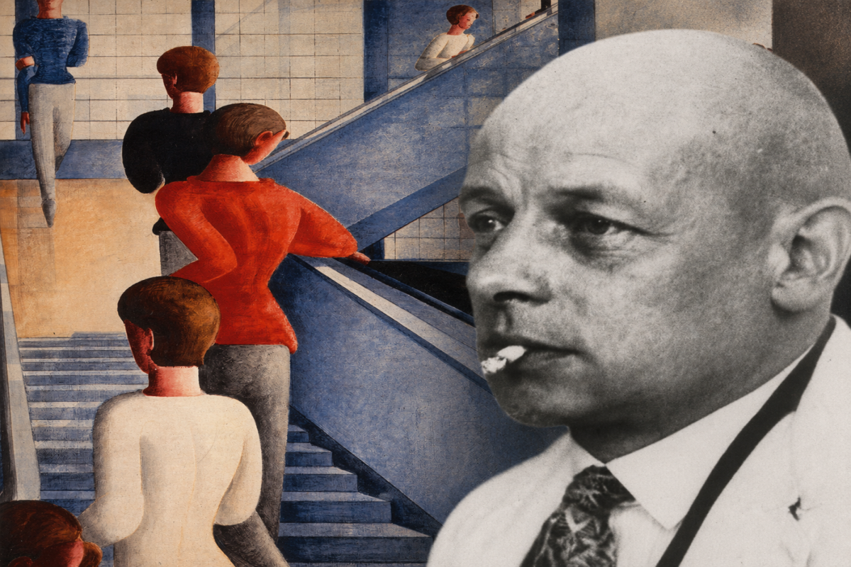 Nasistlərin  "degenerativ sənət" adlandırdığı tablo - Oskar Şlemmerin "Bauhaus pilləkəni" 