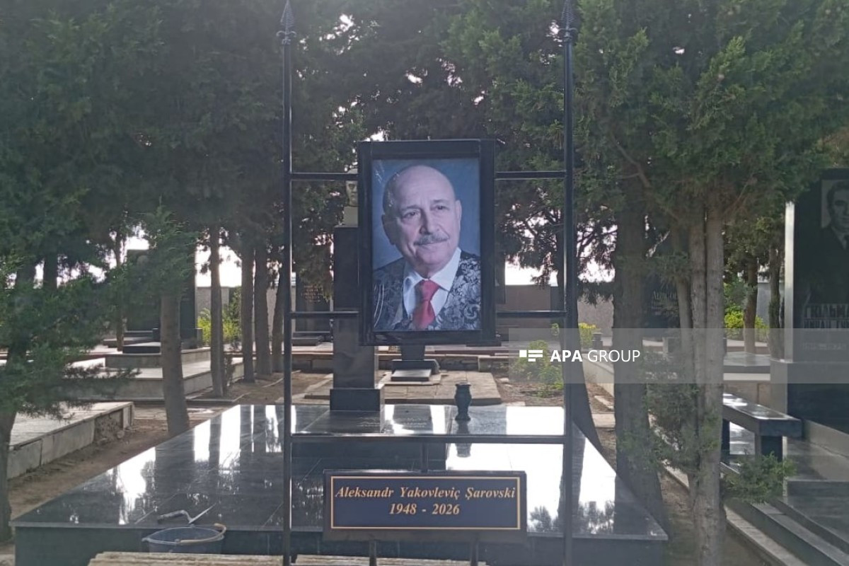 Xalq artisti Aleksandr Şarovski dəfn edildi - Yenilənib 