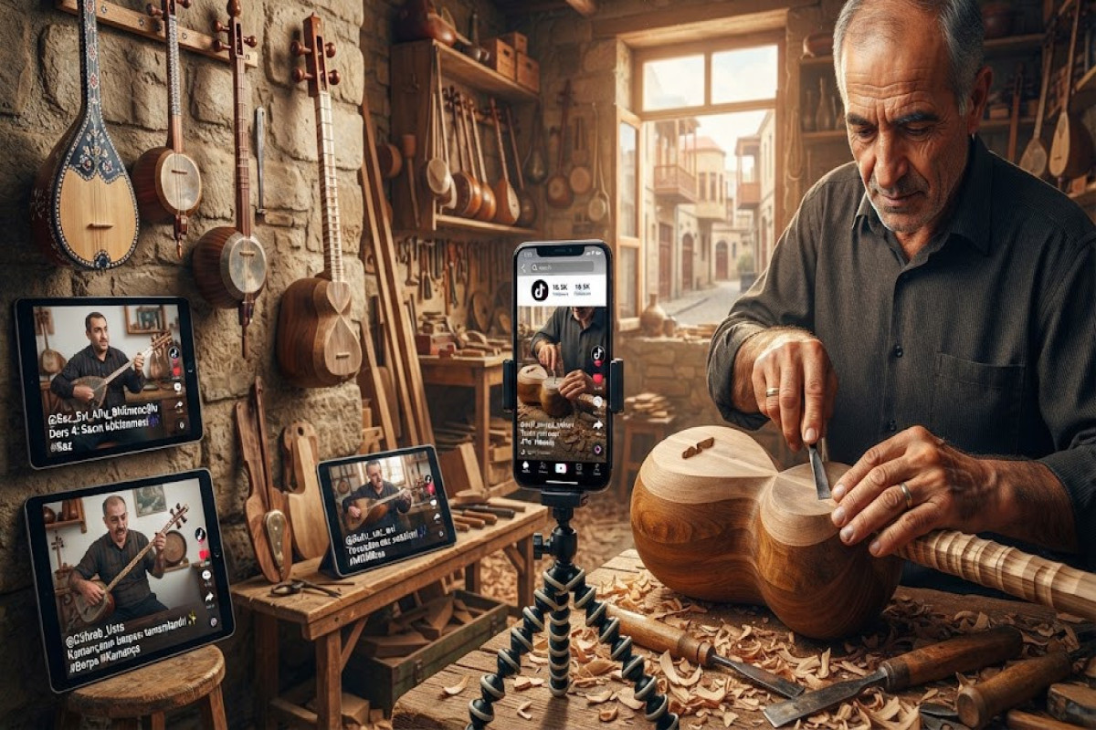 Sazdan kamançaya: Milli musiqi alətləri TikTok-da  