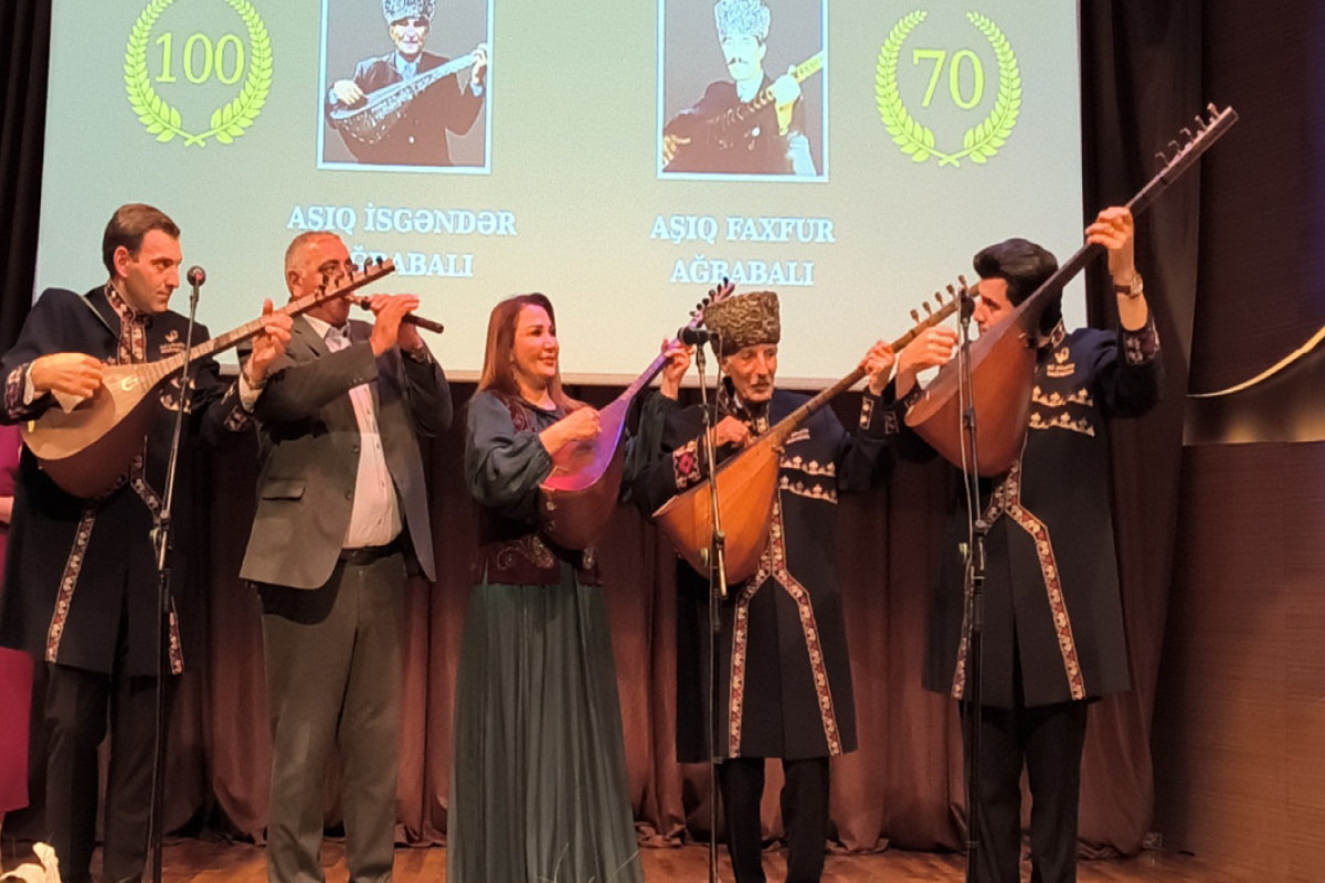 Ağbaba-Çıldır aşıq sənətinin ustadlarına həsr olunan konsert 