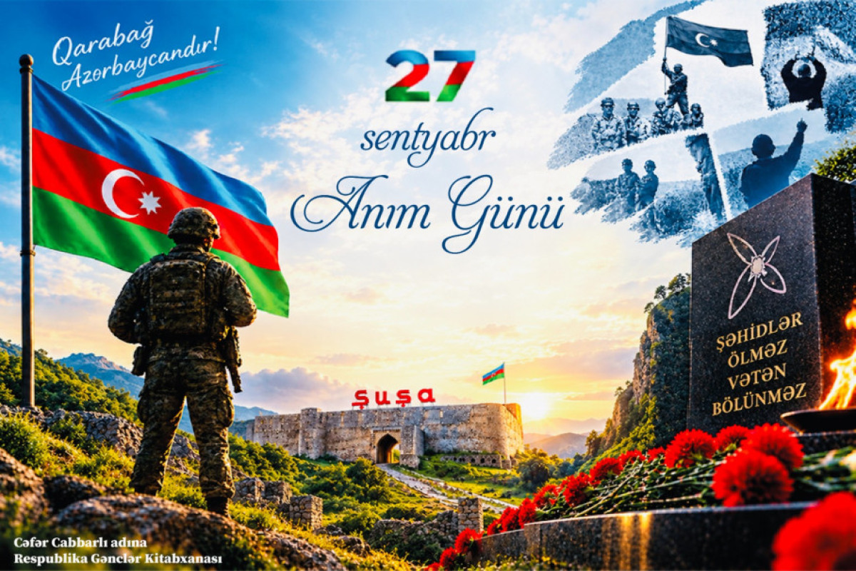 Gənclər Kitabxanasında Anım Gününə həsr olunmuş sərgi 
