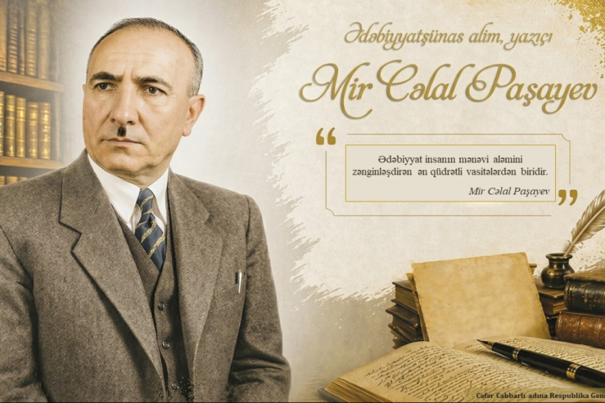 Gənclər Kitabxanasında Mir Cəlal Paşayevin elmi-ədəbi irsi 