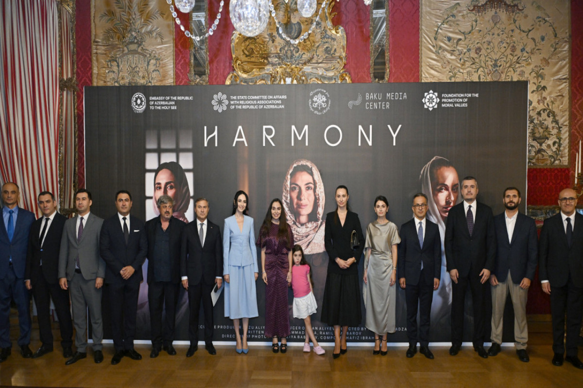 Romada “Harmoniya”  sənədli filminin təqdimatı oldu
