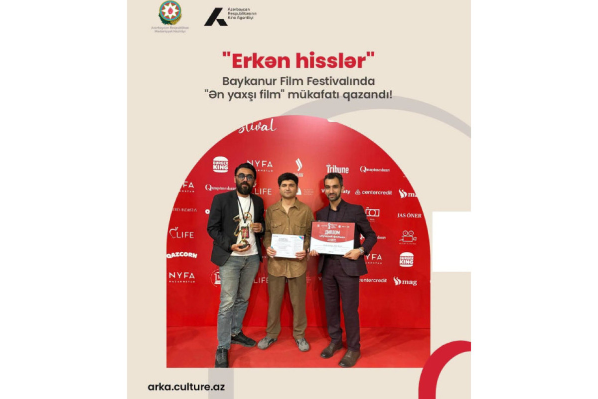 “Erkən hisslər” qısametrajlı filmi beynəlxalq festivalda mükafata layiq görüldü 