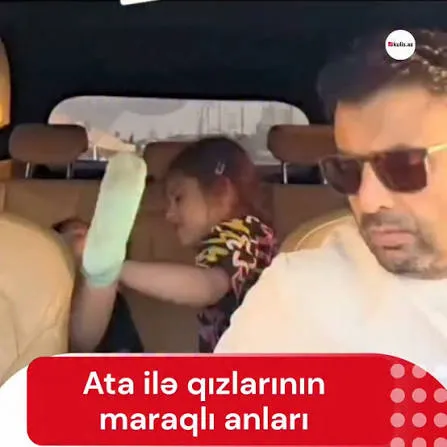Balaca qızın atasından küsərək “üzr istə, barışaq” deməsi sosial şəbəkələrdə maraqla qarşılanıb